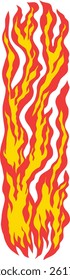 Capital letter I in blazing fire style with smoky effects and intense glow. Perfect for horror themes, Halloween party invites, dramatic headlines, and creative design projects. Flaming Uppercase