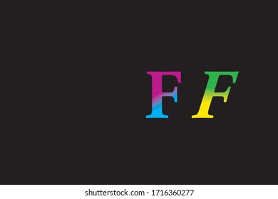 Letra mayúscula Imagen vectorial F