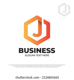 Capital letter J illustration concept, Minimal modern alphabet fonts. Typography minimalist urban digital fashion future creative logo font. isolated on white background