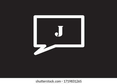 Imagen vectorial J mayúscula