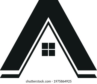 A Capital Letter Logo For Homes