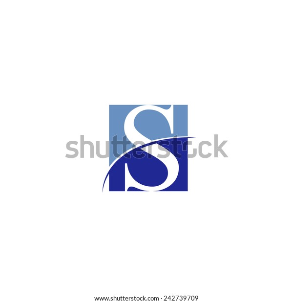 Capital letter S logo
design