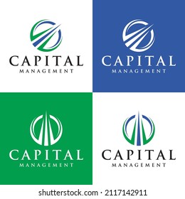 Capital Management Logo Design Template