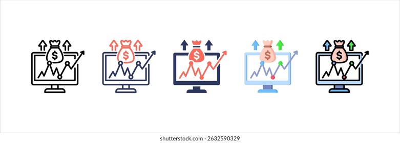 Capital Multi Style Icon Set