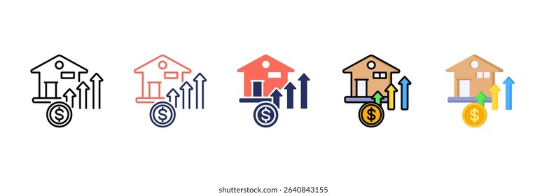 Capital Multi Style Icon Set