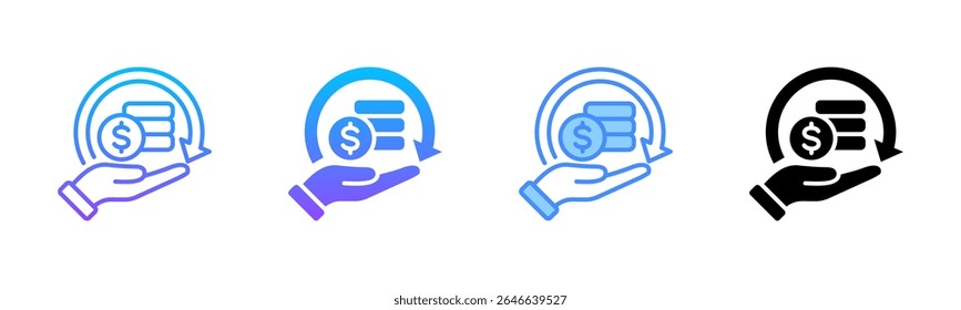 Capital Multi Style Icon Set