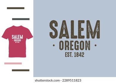 Capital of oregon t shirt design
