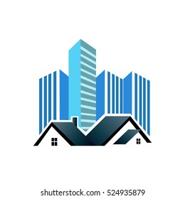 Capital Residence Logo Design Template