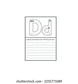 Capital and Small Letter Writing Practice