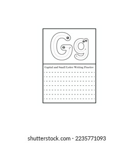 Capital and Small Letter Writing Practice