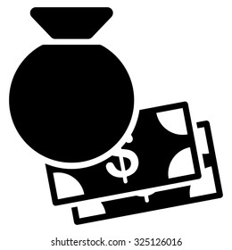 Capital vector icon. Style is flat symbol, black color, rounded angles, white background.