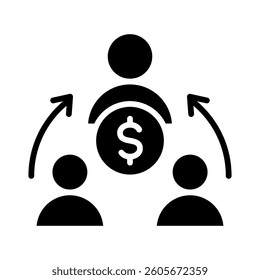 Capitalism Icon Element for Design