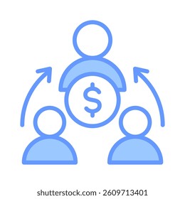 Capitalism Icon Element for Design