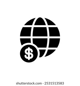 Diseño web de ícono del capitalismo en el Vector