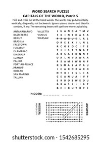 6,516 Word search puzzle Stock Vectors, Images & Vector Art | Shutterstock