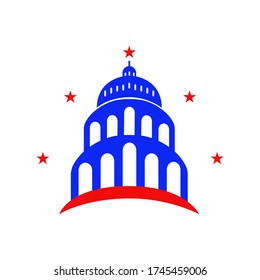 Capitol of America.Independence day of America