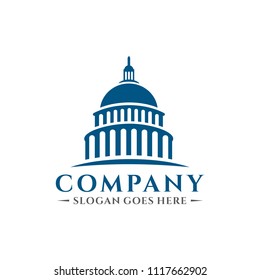 Capitol Building Logo Stock Vector (Royalty Free) 1117662902 | Shutterstock