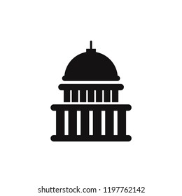 Capitol Building Vector Icon