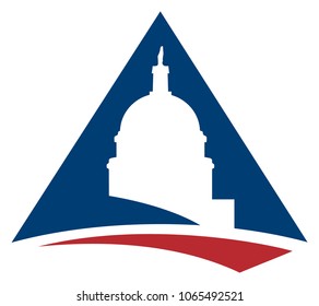 Capitol building vector illustration