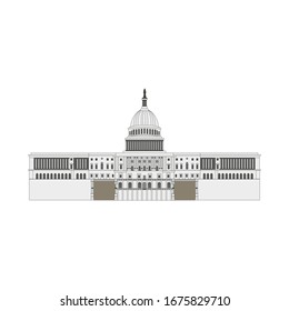 capitol building in washington city in usa