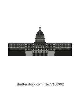 capitol building in washington city in usa