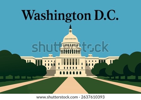 The Capitol Building in Washington D.C. stands illuminated at night, casting a majestic glow over the city’s skyline, symbolizing the heart of American government
