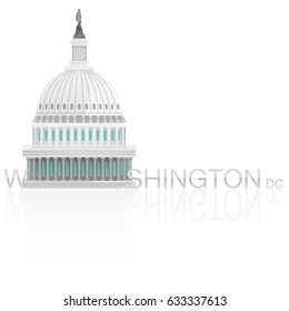 CAPITOL BUILDING. WASHINGTON DC.
USA. MONUMENTS & ICONS.
