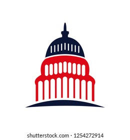 Capitol Dome Logo Stock Vector (Royalty Free) 1254272914 | Shutterstock