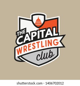 Capitol Logo, Elegant, capital vector design