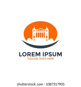 capitol logo. icon. vector illustration