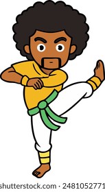 capoeira arte marcial tradicional brasileño