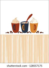 cappuccino card