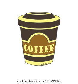 cappuccino coffee container