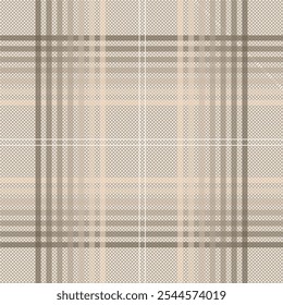 Cappuccino color 7 lines plaid pattern