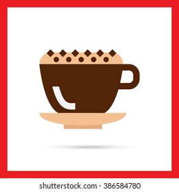 Cappuccino cup and saucer
