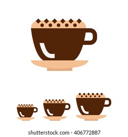 Cappuccino cup and saucer