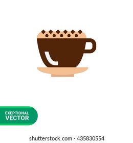 Cappuccino cup and saucer