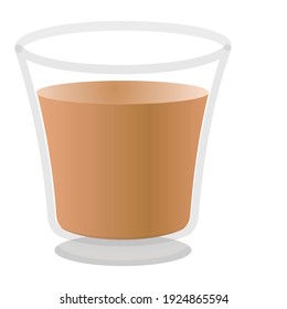 Cappuccino icon. Cartoon of cappuccino vector icon for web design isolated on white background