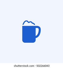 cappuccino icon, isolated, white background
