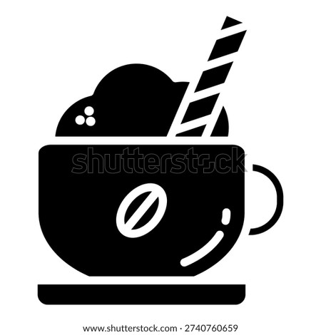 Cappuccino Simple Vector Icon Collection