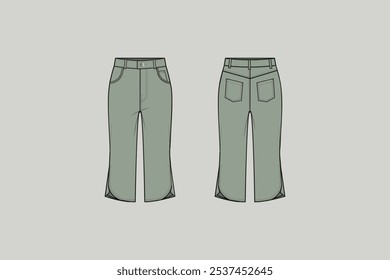 Capri pants are pants that are longer than shorts, but are not as long as trousers. Capri pants can be a generic term for any cropped slim pants.