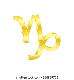 Capricorn. Astrological signs of the Zodiac.