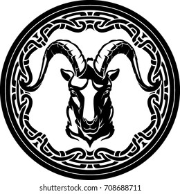 Capricorn Emblem Seal