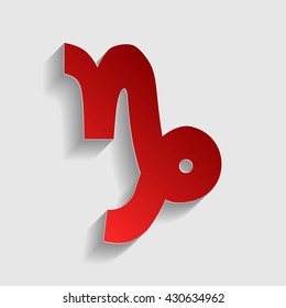 Capricorn sign illustration