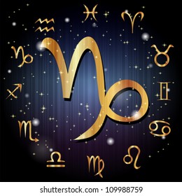 Capricorn symbol