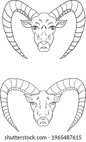 Capricorn vector and flower of Horoscope Symbols Astrology Icons Collection.Zodiac signs such as a aries, taurus, gemini, cancer, leo, virgo, libra, scorpio, sagittarius, capricorn, aquarius, pisces. 