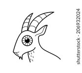 Capricorn Vector Illustration