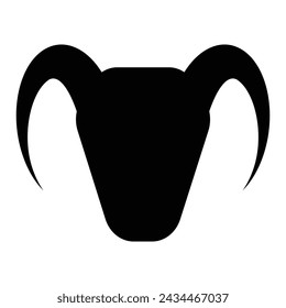 capricorn zodiac icon vector illustration design