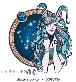 Capricorn. Zodiac sign