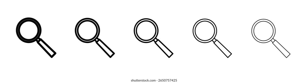 Capricorn zodiac sign icon vector thin outline style sign